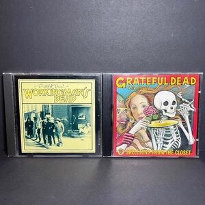 Grateful Dead CDs - Black and Yellow Covers
